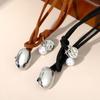 Fashion Necklace Double-Layer Wrapped Neck Chain, Retro Simple Choker Collarbone Chain Necklace