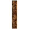 Narrow Tall Cabinet Smoked Oak 50x42.5x225 Cm Particleboard