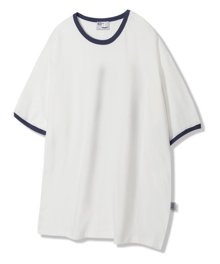 POLYGRAM Basic Cotton Ringer Short Sleeve T-Shirt - 3 Colors