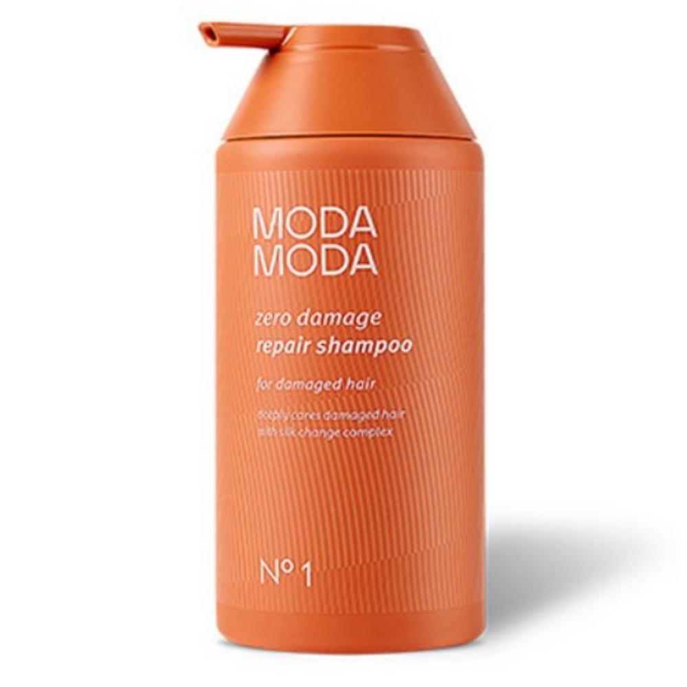 Шампунь для восстановления поврежденных волос Modamoda Zero Damage, 1 шт., 500 г