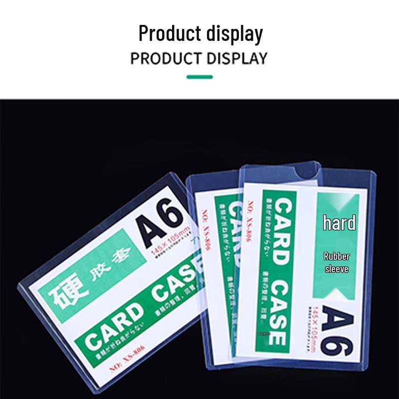 Xuantu A4 Clear PVC File Protectors (10 Count)