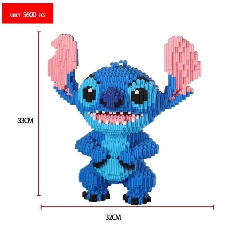 33CM Stitch Blocks - The Best DIY Construction Toy for Kids and Adults Who Love A Challenge DIY Puzzle Building Blocks