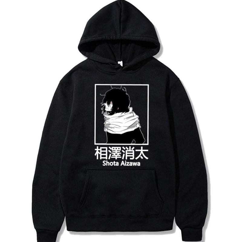 Japanese Animation My Hero Academy Hoodies Fashion Long Sleeve Sweatshirts Women Casual Harajuku Streetwear Sudaderas