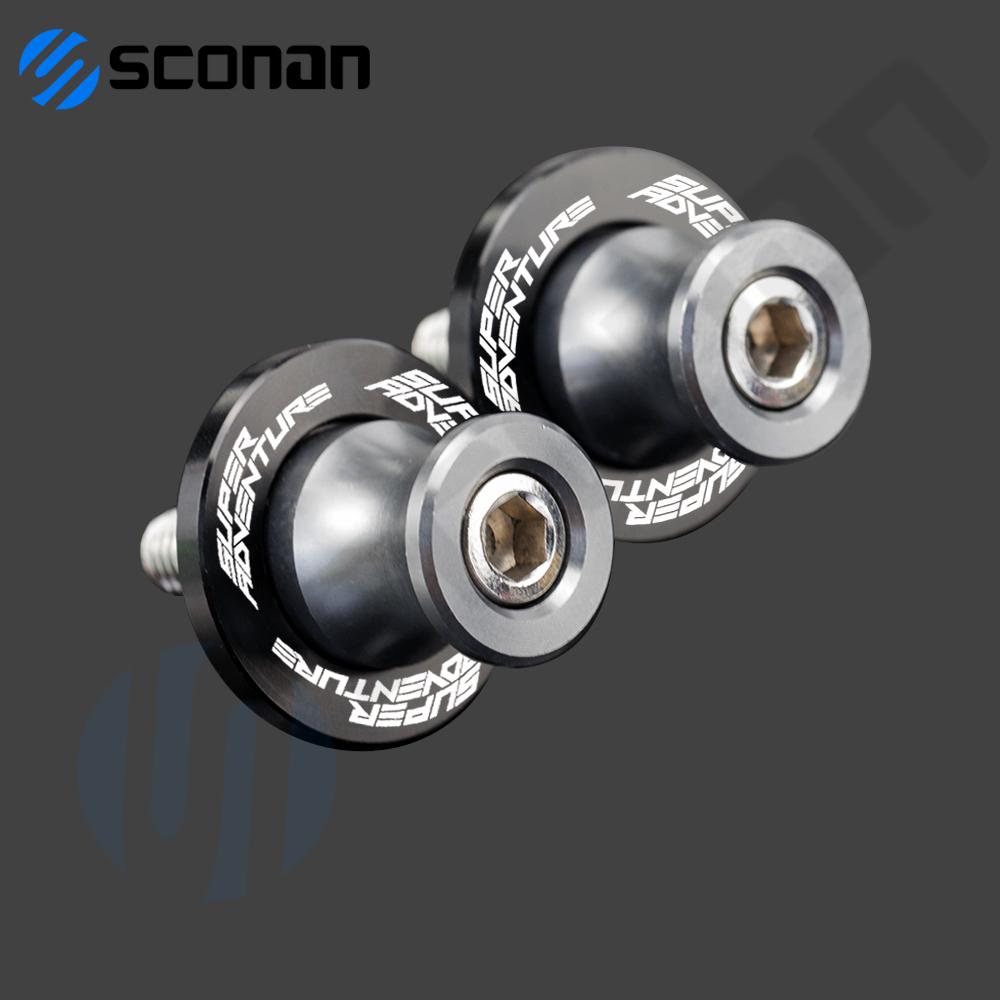 Motorcycle CNC Aluminum Swingarm Spools Stand Screws Slider For KTM 1290 Super Adventure R S T 1290ADV 1290 ADV 1290