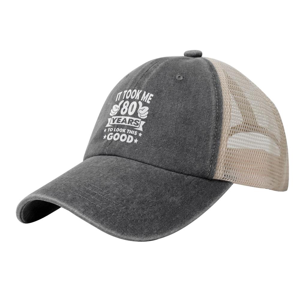 It Took Me Years Funny Th Birthday Casual Sun Hats For Couple Summer Outdoor Sport Baseball Cap SunProof Trucker Hat