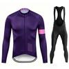 2026 Pro Team Atmungsaktives Herren Langarm Radtrikot Set Frühling und Herbst Mountainbike Kleidung Wear Ropa Ciclismo