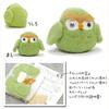 [Animal Club] Animal Plush Craft Kit Owl (Green) Craft Kit for Beginners, Handmade Kit 1003001