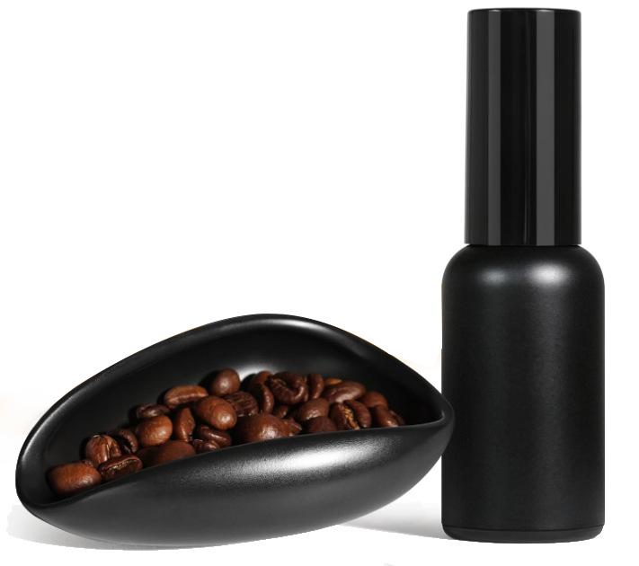 Coffee Bean Measuring Cup: Ceramic Scale for Beans & Powder, Green Roasted Sample Display Dish