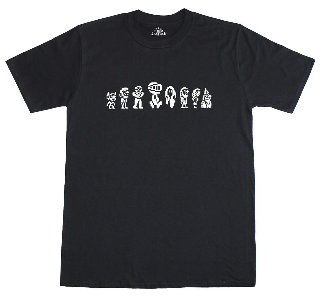 Magic Knight Spellbound Family 8-Bit Spectrum 48k C64 Retro T-Shirt