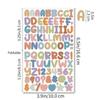 26 Letter Number Cartoon Initial Alphabet Paster 26 Letter Number Stickers  Album Scrapbooking