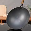 Zhang Xiaoquan 32cm Round Bottom Wrought Iron Wok