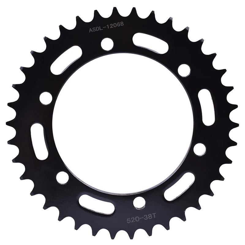 520 14T 38T Motorcycle Front Rear Sprocket Cam Staring Wheel For HONDA CBR250 CBR250R CBR250RA CBR 250 2011-13 520-14T 520-38T