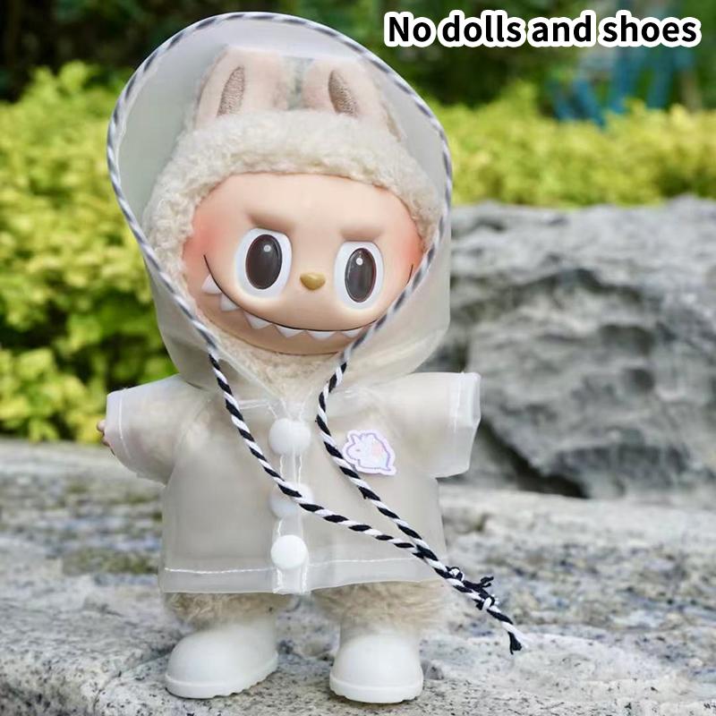 

Collection Of Raincoats For Ropa Labubu Doll Clothes Exquisite Design Trendy Outfit Matching Rain Boots
