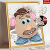 Disney DIY Pearl Art Painting Toy Story Mr. Potato Home Wall Decoration Pearl Gemstone Painting Pictures Crafts Home Decoration