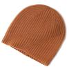 Pure Cashmere Women Winter Hats Custom Designer Logo Luxury Fashion Warm Knitted Rib Ny Beanie Caps