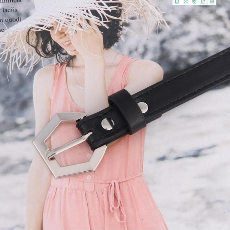 

Modern Ins Korean Smiley Face And Star Pendant Adjustable Fashionable Belt Womens Black Diamond Clip