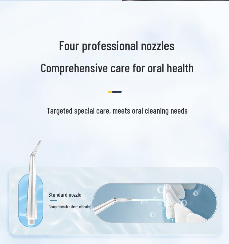 New Portable Electric Oral Irrigator: Handheld Dental Scaler & Water Flosser
