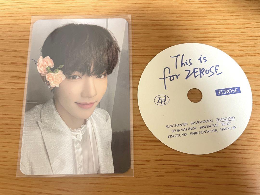 

[USED] ZB1 Zebewan popup Pop-up Candle Jiang Hao Trading Card