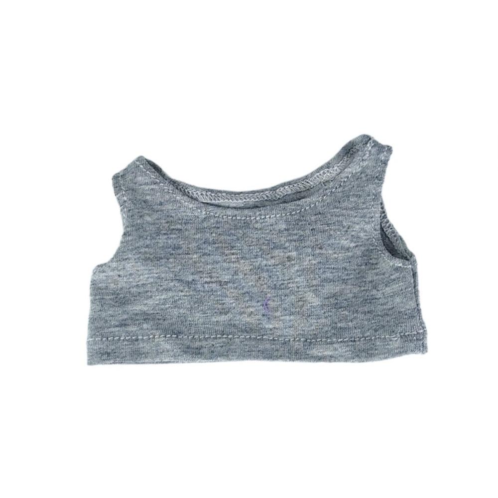 Vest Doll Clothes for 10/15/20cm Idol Doll Tank Top Doll Clothes Outfit T-shirt  Idol Doll