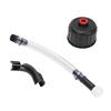 Racing Fuel Filler Hose and Cap Kit Upgrade Filter Design Transparent Fuel Filler Hose and Cap for LC2 Jugs