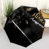 1pc Aragorn Lord of the Rings Automatic Folding Umbrella - Compact 8-Rib Design, Durable Plastic & Iron1169L