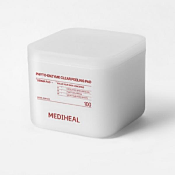 Mediheal Phyto Enzyme Dead Cell Peeling Toner Pad – Gentle Exfoliation (100 Pads)