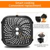 Air Fryer Grill Pan for PowerXL Vortex Pro 8 QT Air Fryer, Oval Nonstick 10''*10''Air Fryer Accessories Replacement Part Tray Basket Grill Plate