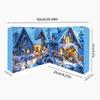 Christmas Gnome Decoration Advent Christmas Countdown Gnome Dolls Calendar Cute Doll Figures Ornament Pendants Dwarfs Table