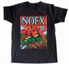 NOFX Poslední turné Orlando FL Černé Unisex tričko Velikost SXL