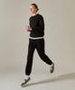 Basic House Women'S Fleece-Lined Jogger Fit Training Pants Black Wypt7151