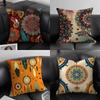 Bohemian Style Cushion Cover Pillowcase Ultra Soft Skin Friendly Fabric Cloud Like Comfort & Concealed Zipper