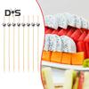 100Pcs/Bag Vegetable Sticks Healthy Lightweight Fruit Food Salad Cake Picks Sticks Cocktail Toothpicks