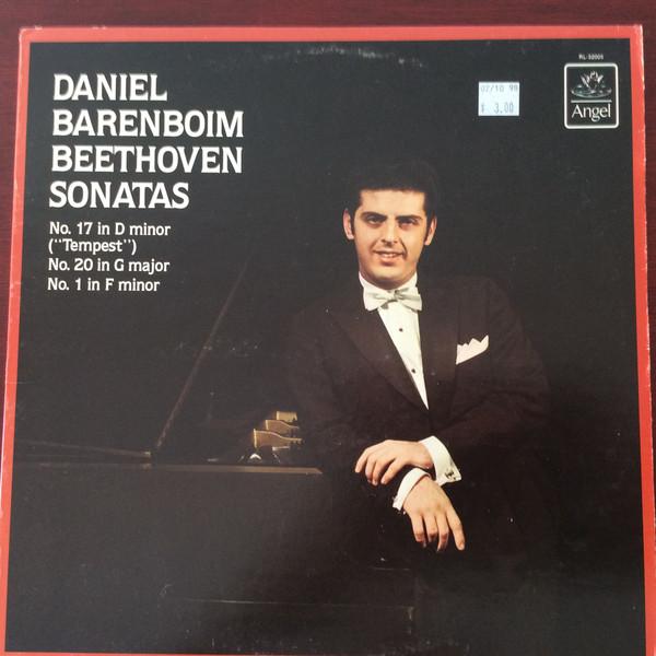 

LP Record LUDWIG VAN BEETHOVEN DANIEL BAREN Piano Sonatas Album 2 No. 17 In D RL32005 Angel Red Line 1981 US Classical Used