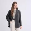 Betu Women's 2025 Autumn Elegant Back-Slit Blazer
