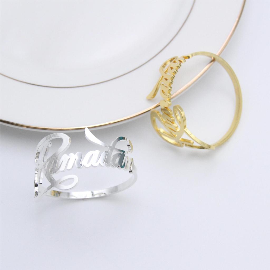 6Pcs New Ramadan Napkin Rings Metal Gold Bismillah Eid Mubarak Table Napkin Holders Ramadan Decoration Eid Party Supplies