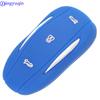 Jingyuqin Remote Key Silicone Cover Case Fob For Tesla Model X&S Holder Smart 3B