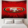 Vintage 49ers Football Quick-Dry Tapestry Hanging for Bedroom,Livingroom, Playroom,Decor Art Room Wall Tapestry Holiday and Birthday Gifts