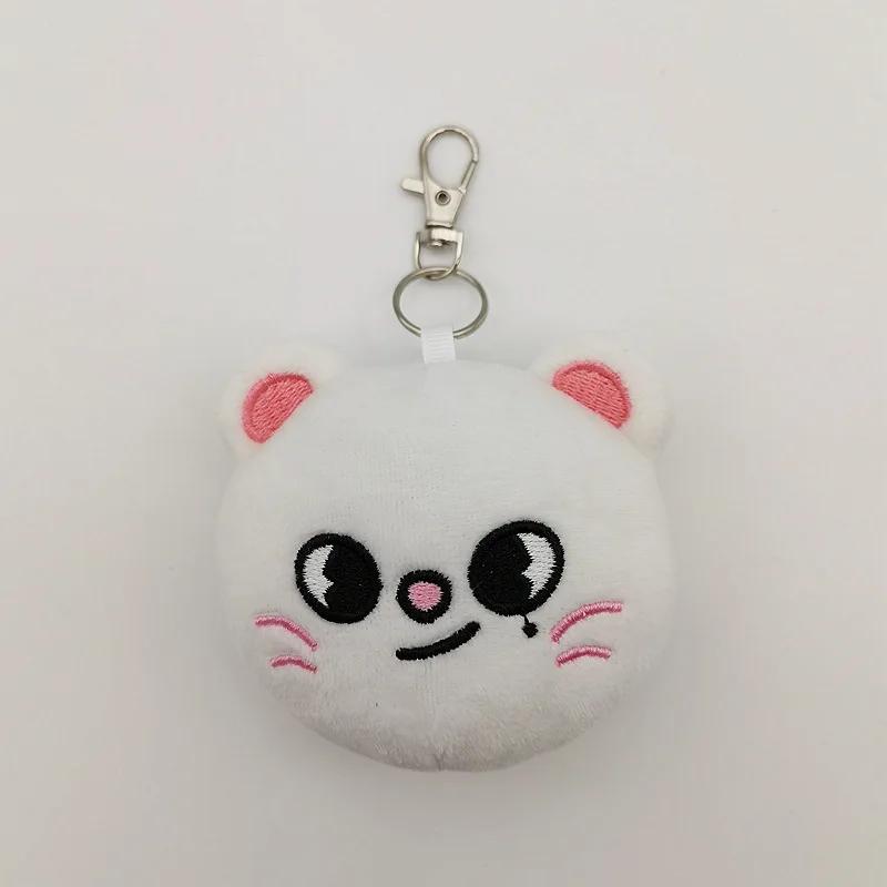 SKZOO Plush Keychain Korean Ide Stray Kids Pendant Toy Keychain Fan Collection Giftsol Felix HyunJin Jisung Plush Cartoon