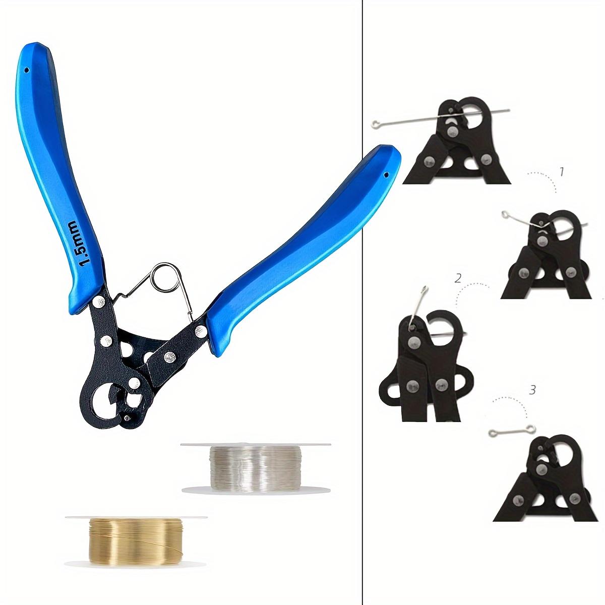 

1.5/2.255/3мм Плоскогубцы для обмотки медной проволоки, Многофункциональный зажим для изготовления ювелирных изделий с эргономичным дизайном для DIY поделок 3mm