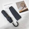 OIMG Polka Dot Sun & Rain Umbrella with Curved Handle