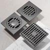 Thickened Shower Floor Drain Grey Fast Drainage Floor Drain Durable Waste Drain  Universal
