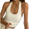 2026 Frühling/Sommer Sexy Einfarbiges Neckholder-Camisole für Damen - Vielseitiger BM-Stil