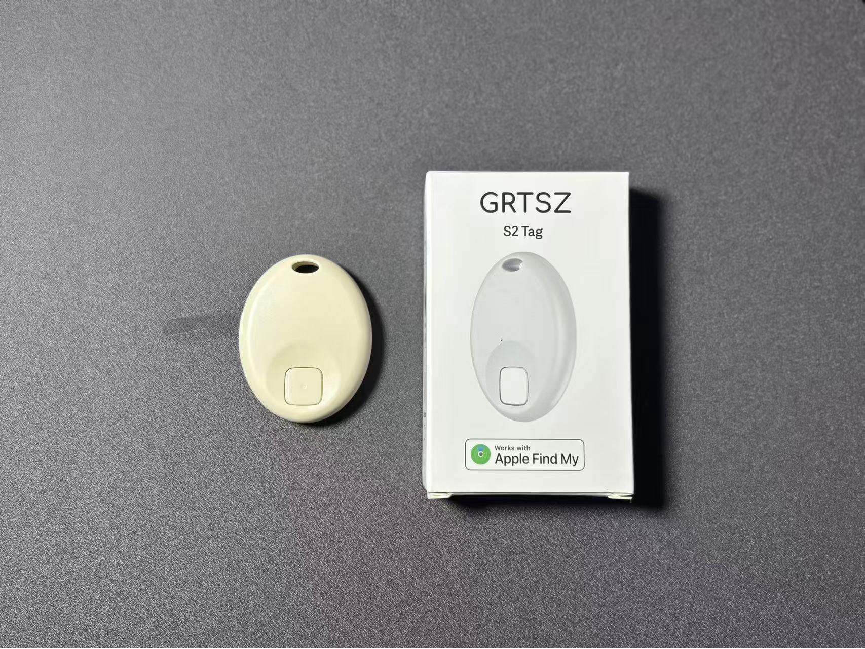 

FindMyiOS AirTag: Bluetooth Трекер для питомцев и Умное устройство против потери бежевый