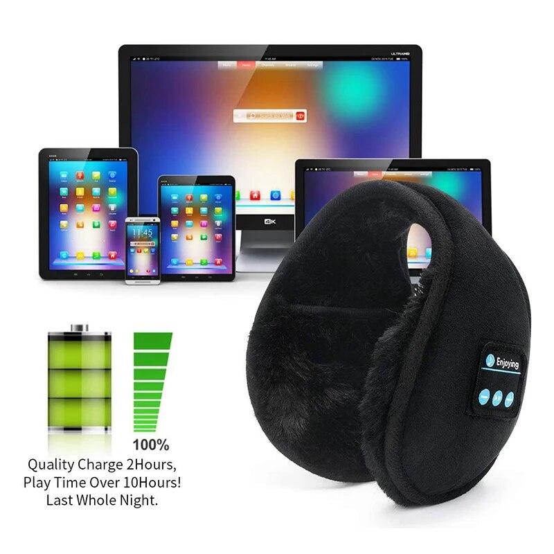 Wireless Earmuffs, Headphones Warmer Ear Muffs,Wireless Headphones Earmuffs Bluetooth Music Earmuffs Intelligent Wireless Music