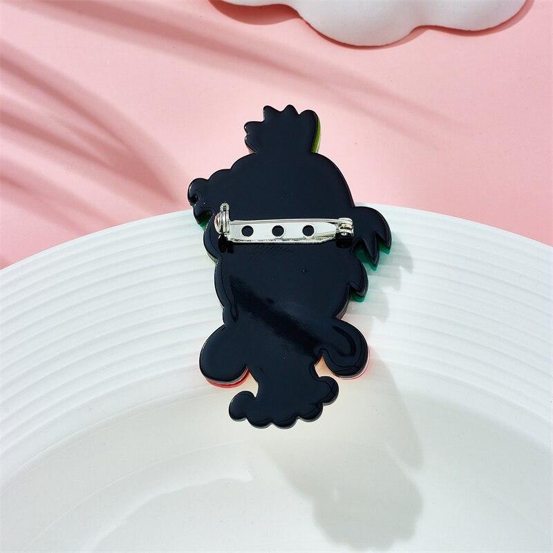 Blucome Broșe pentru coafură cu fructe pentru femei, material acrilic elegant, noile tendințe, design la modă, accesoriu pentru cadouri pentru petrecerea de aniversare