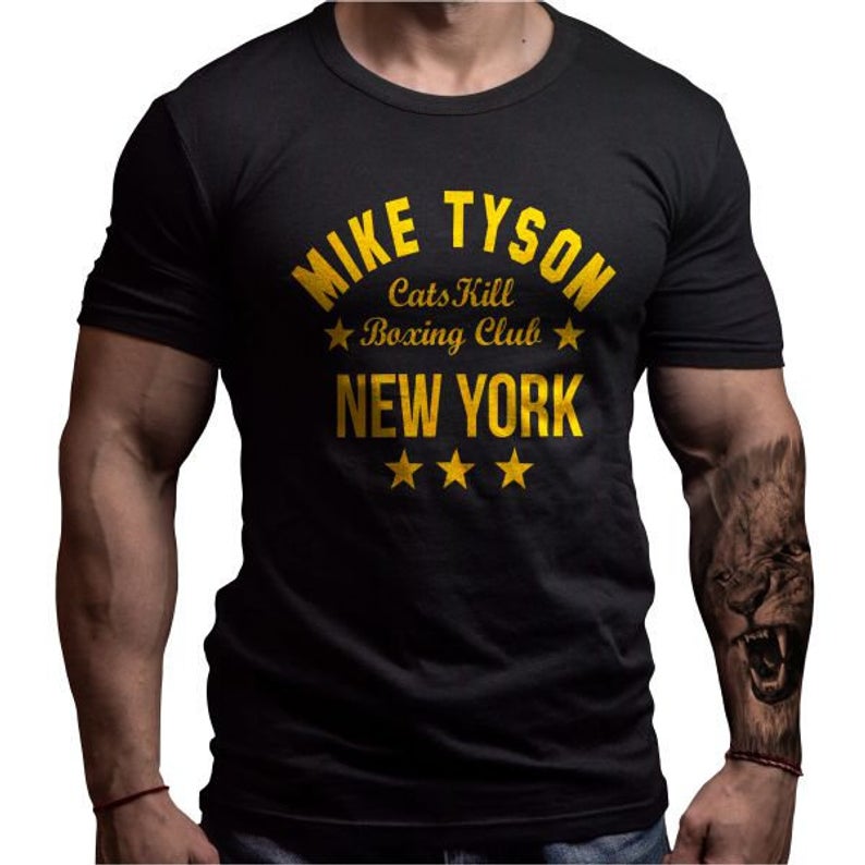 

Mike Tyson Boxing Custom Design T-Shirt. Summer Cotton O-Neck Short Sleeve Mens T Shirt New Size S-3XL L