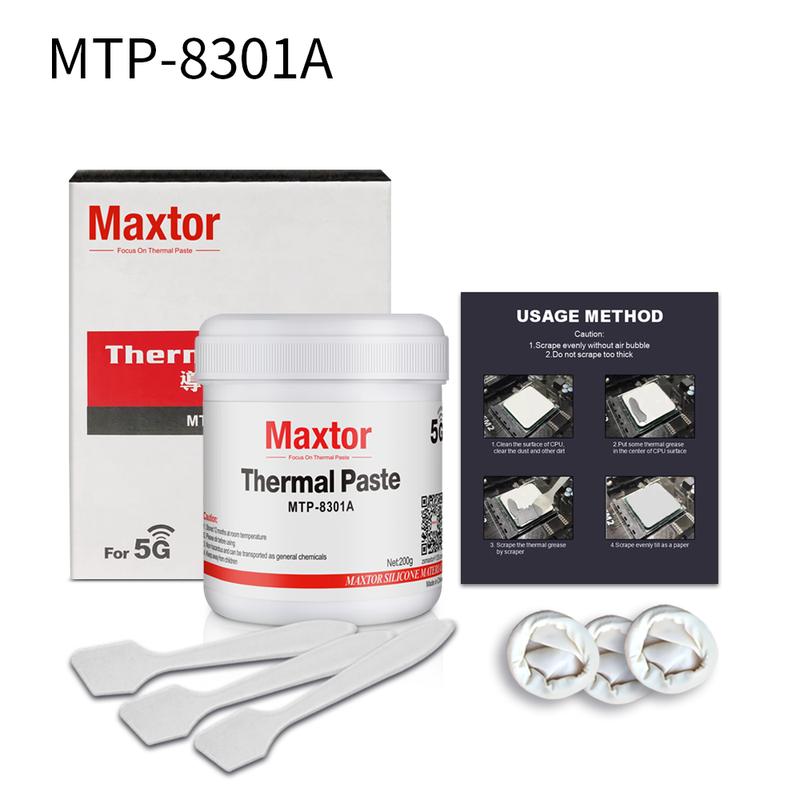 Maxtor 11.2W/mk Tepelná pasta Vysoce výkonná tepelně vodivá pasta pro Intel procesor PC CPU GPU PS4 Počítačové chlazení