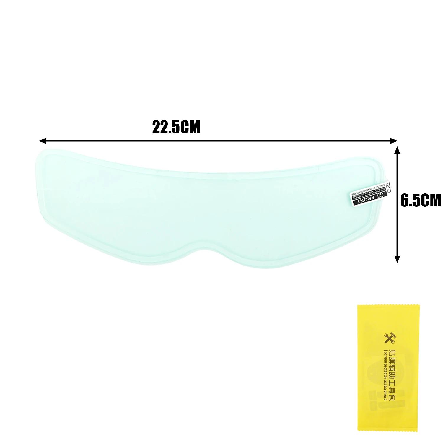 

Anti-Fog Rainproof Film Motorcycle Helmet Clear Moto Safety Driving Helmet Accessories Helmet Lens Durable Nano Coating Sticker