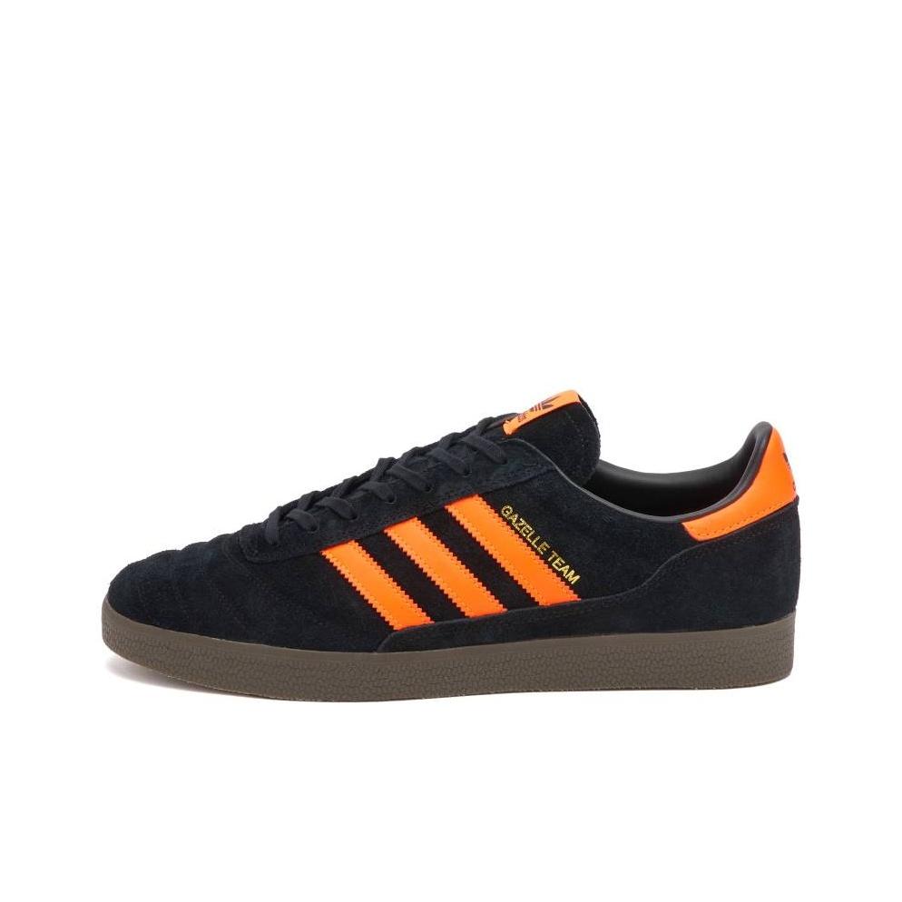 

adidas Gazelle Team Black Solar Orange Unisex Sneakers Core-Black Footwear-White II0006 42