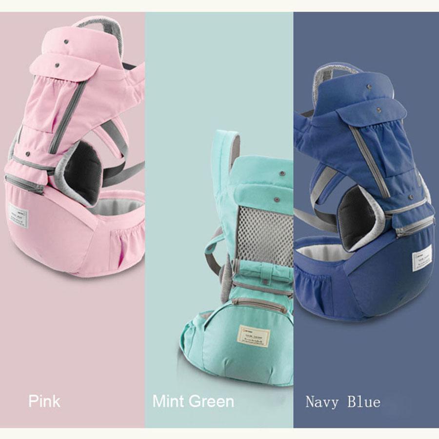 Ergonomic Baby Carrier Infant Kid Baby Sling Front Facing Kangaroo Baby Wrap Carrier for Baby Travel 0-36 Months